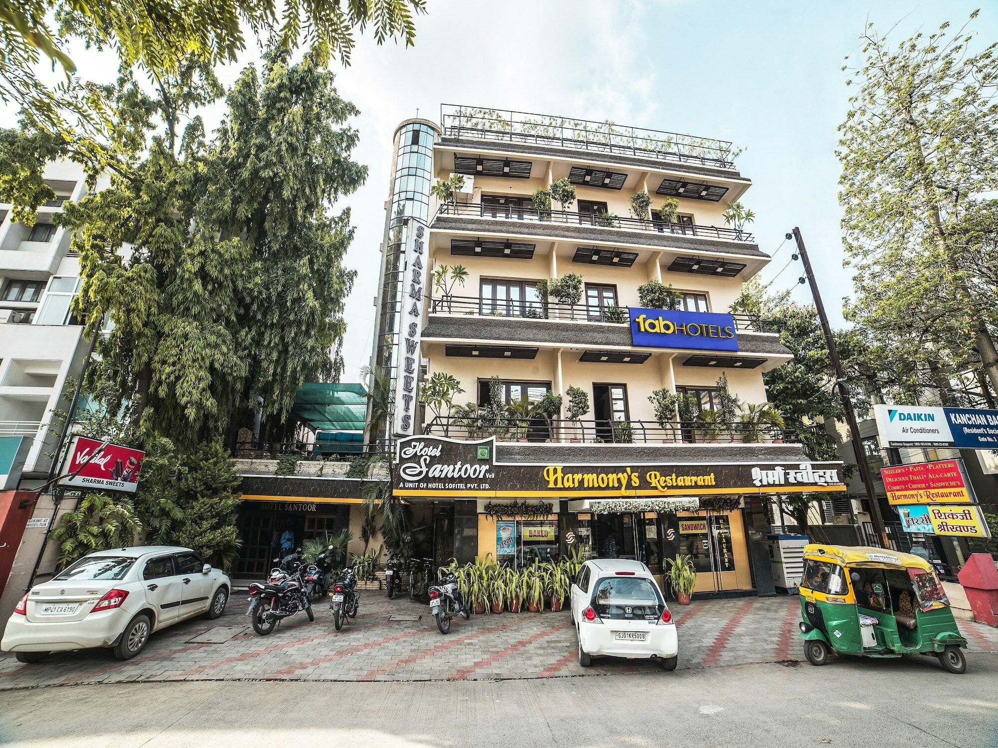 Fabhotel Santoor Geeta Bhawan Square Індаур Екстер'єр фото